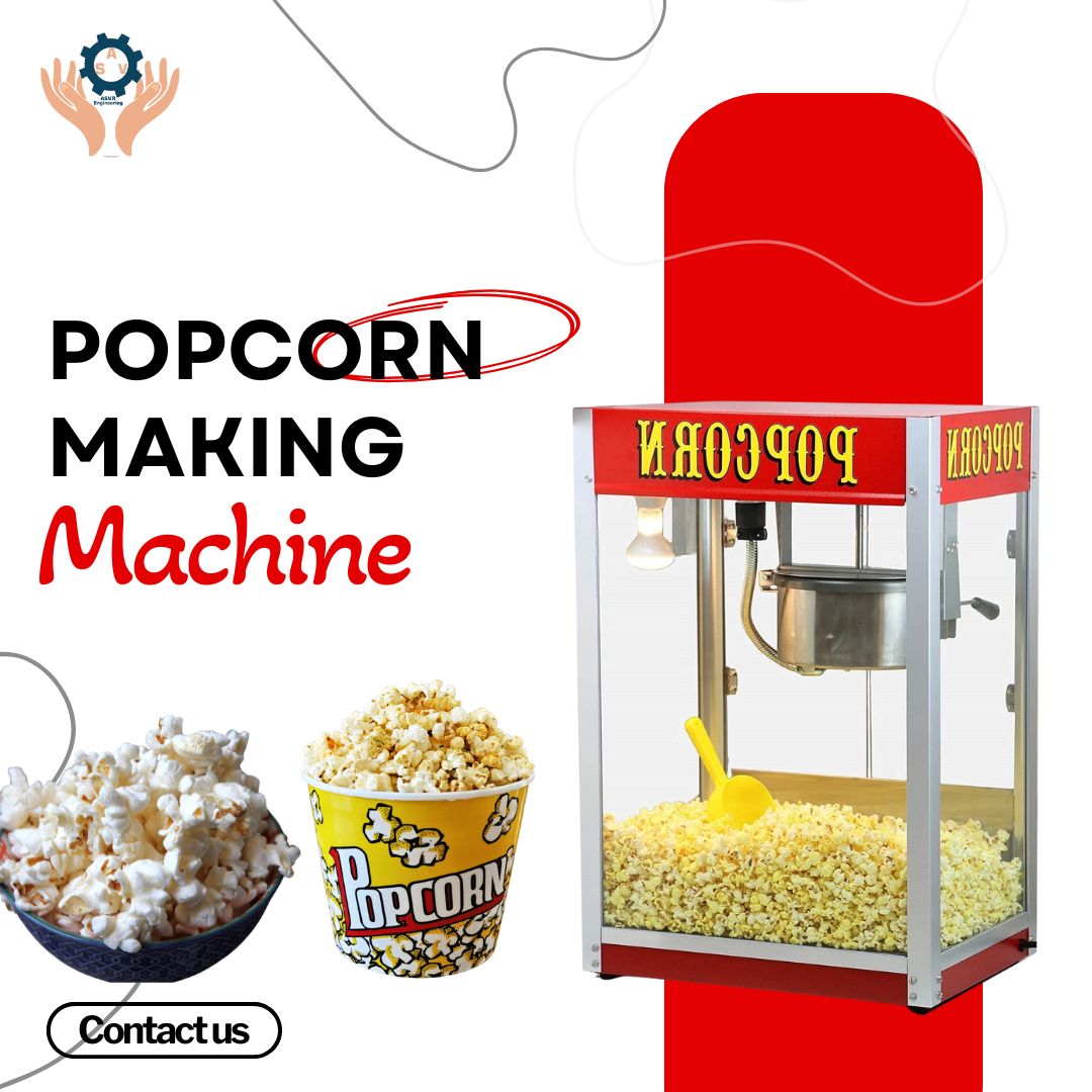 Trusted Popcorn Making Machine Wholesalers for Commercial & Industrial Use